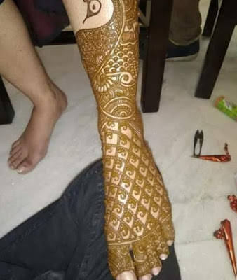 Latest and Stylish Foot Mehndi Designs For Women