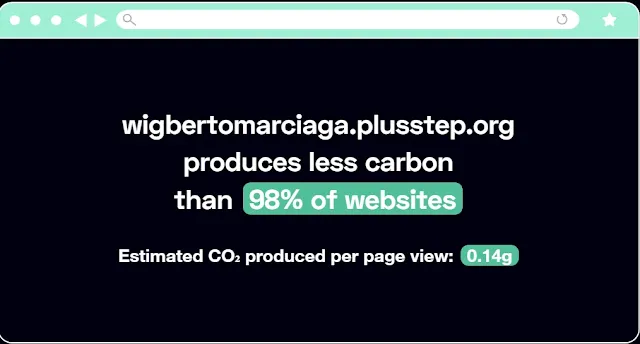 Reconocimiento al blog de Wigberto Marciaga por su aporte ecológico