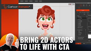 Garry Pye's Bring 2D Characters to Life with Cartoon Animator Webinar.