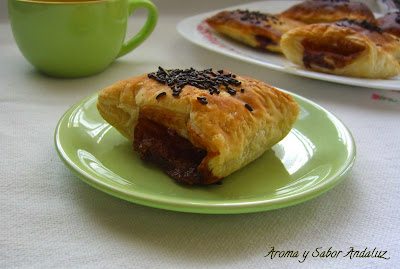 napolitanas de chocolate caseras