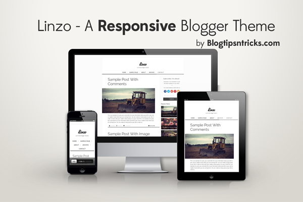 Linzo Responsive Blogger Theme Demo