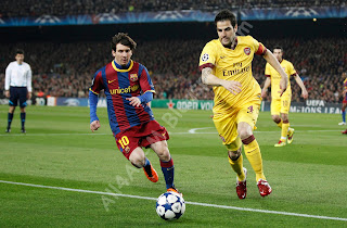 Barcelona v Arsenal - UEFA Champion's League, Barcelona , Barcelona players, Arsenal players, Arsenal , Lionel Messi, Messi Goal, Lionel Messi HQ Photo, Cesc Fabregas, Xavi, Arsene Wenger, Robin Van Persie, Wojciech Szczesny, Iniesta, Villa