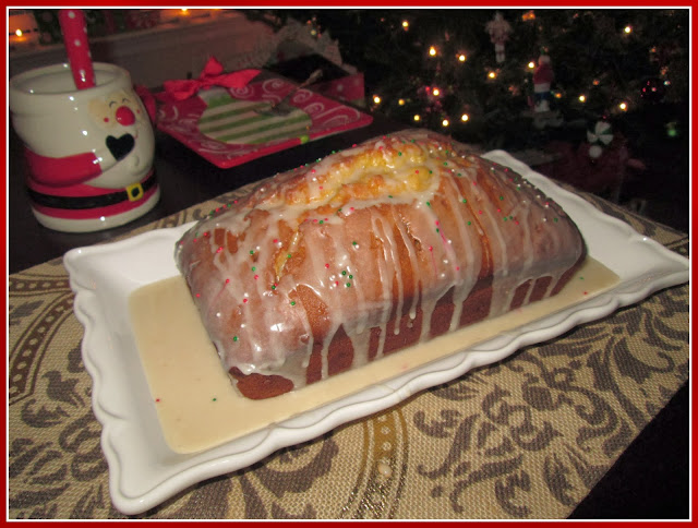 Eggnog Loaf Christmas Recipe