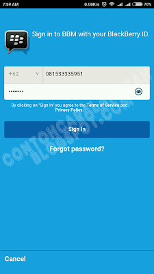 Cara Menghapus Akun BBM ID Secara Permanen di Android