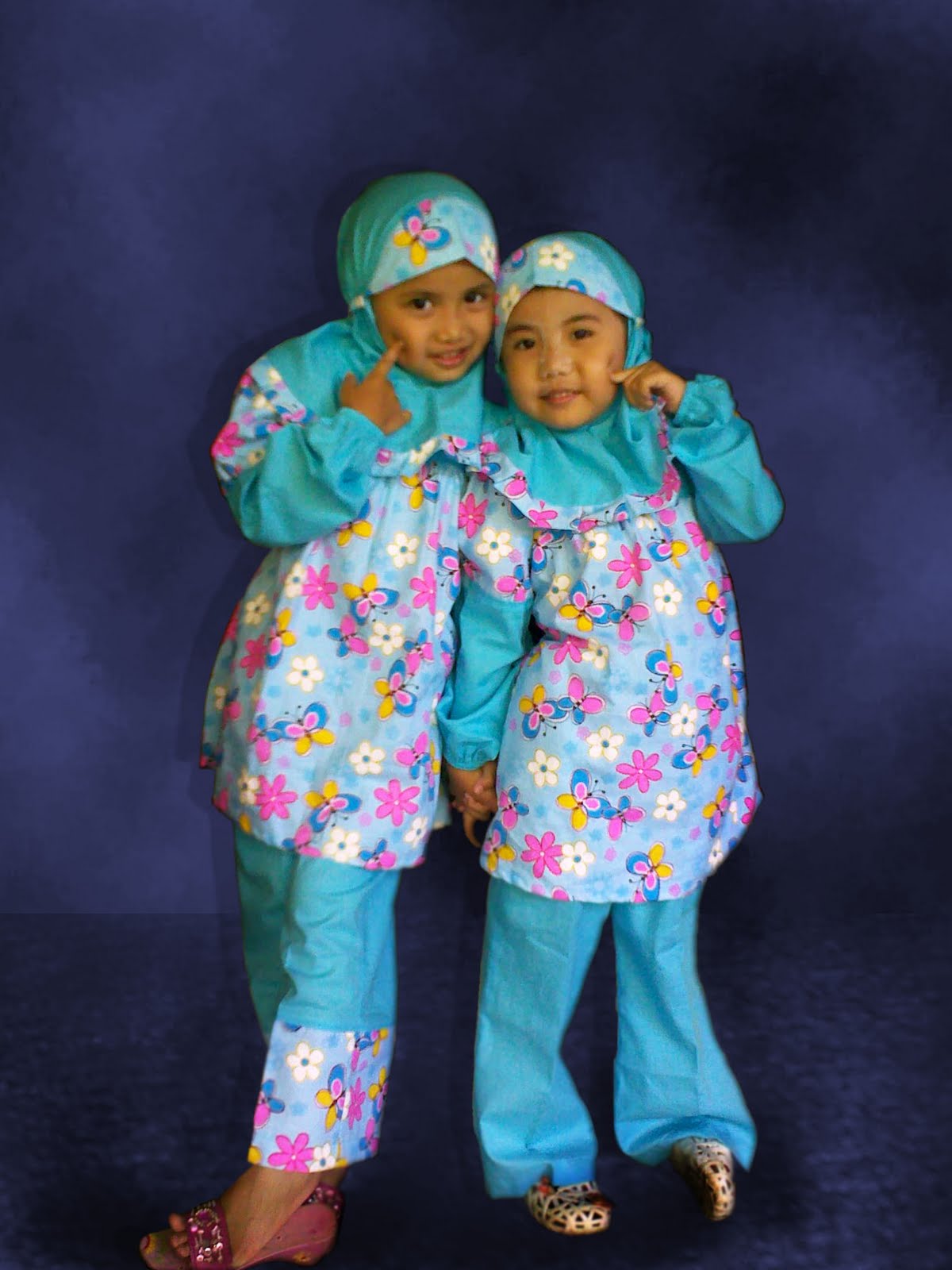 Fiyara Collections Baju Anak Biru Muda BAM 001 