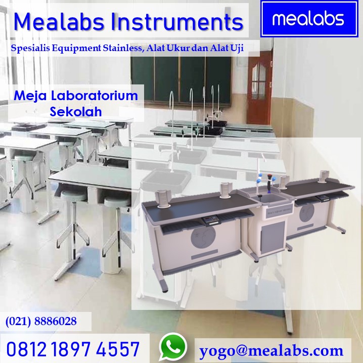 Meja Laboratorium Sekolah MEALABS INSTRUMENTS INDONESIA