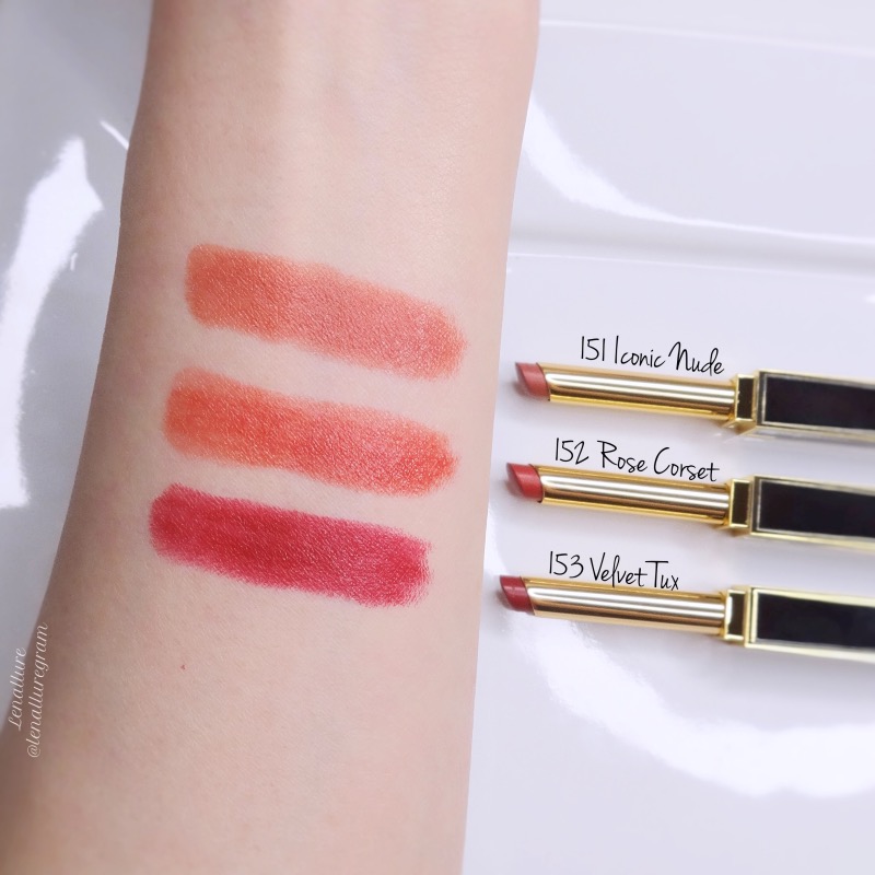 Tom Ford Slip Lip Color Shine review, swatches