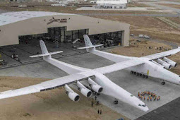 Roc Stratolaunch, Pesawat Terbesar di Dunia Terbang Perdana di Atas California