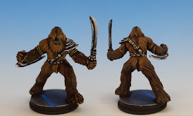 Wookie Warrior, Imperial Assault FFG (sculpted by Benjamin Maillet, 2015)