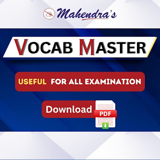 The Vocab Master For All Competitive Exams |28-11-2024