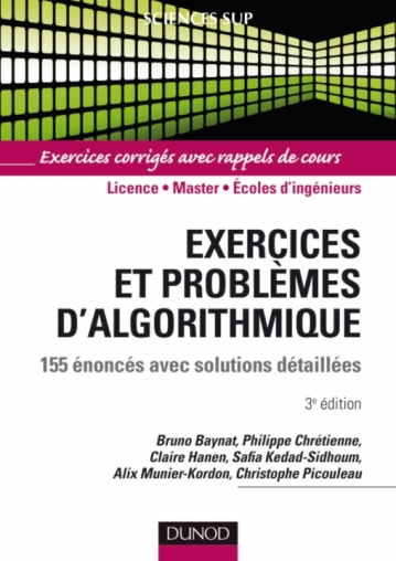 Exercices et problèmes d'algorithmique - 3ème édition