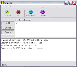 McAfee AVERT Stinger 10.2.0.830