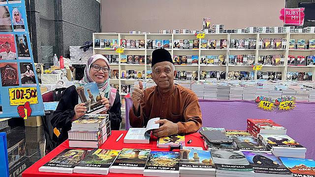 JOM TEMUI ABDUL LATIP TALIB PENULIS NOVEL SEJARAH NO. 1 MALAYSIA DI BIG BAD WOLF MIECC