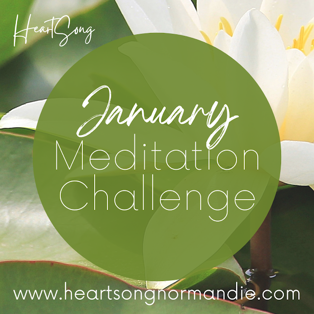 Join us for our HeartSong Normandie January Meditation Challenge