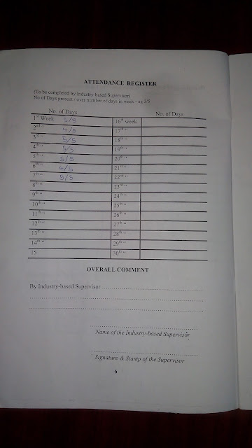 attendance reg 2