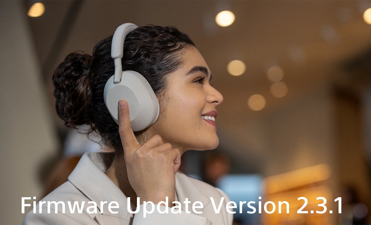 Sony WH-1000XM5 Firmware Update Version 2.3.1