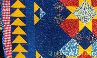 Quilt "Estrellas del Sur" detalle orilla