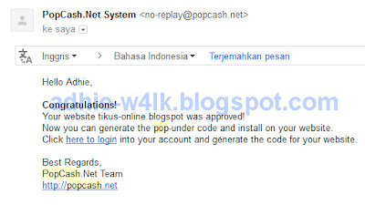 Cara Dapat Uang dari Popcash, Daftar Sampai Pemasangan Kodenya