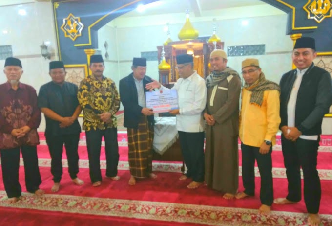 Tim Ramadhan II Pemko Kunjungi Masjid Al-Muttaqin Pintu Kabun Bukittinggi