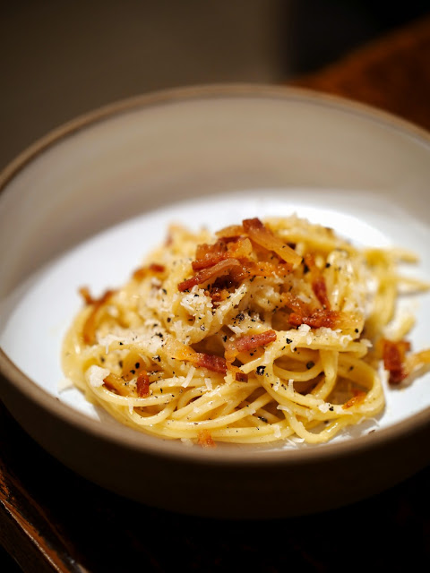 Guanciale für Spaghetti alla carbonara