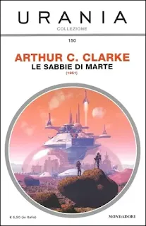 La copertina di Le Sabbie di Marte - Urania Collezione 150