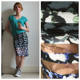 Print skirt from Miss Selfridge