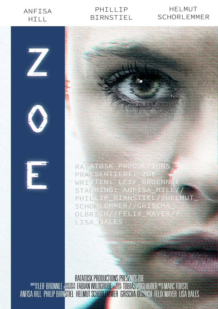 ZOE, der Science-fiction-Kurzfilm, geschrieben von Leif Brönnle umgesetzt von Ratatøsk Productions.