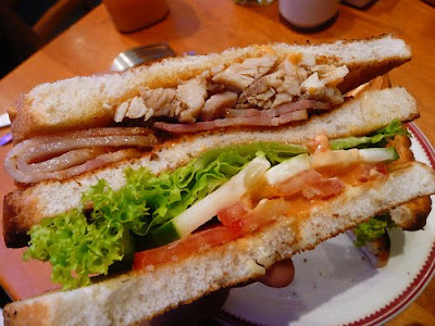 Club Sandwich For Breakfast