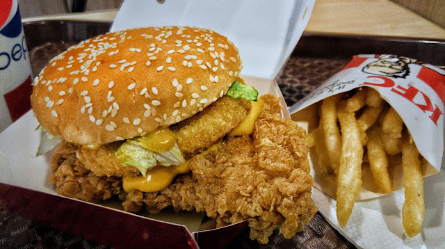 Tidak Mengecewakan Daripada KFC Zinger Cheezilla