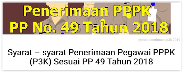  PPPK atau pegawai pemerintah dengan perjanjian kerja termasuk bab dari aparatur sipil  Belajar bahan PPPK gratis