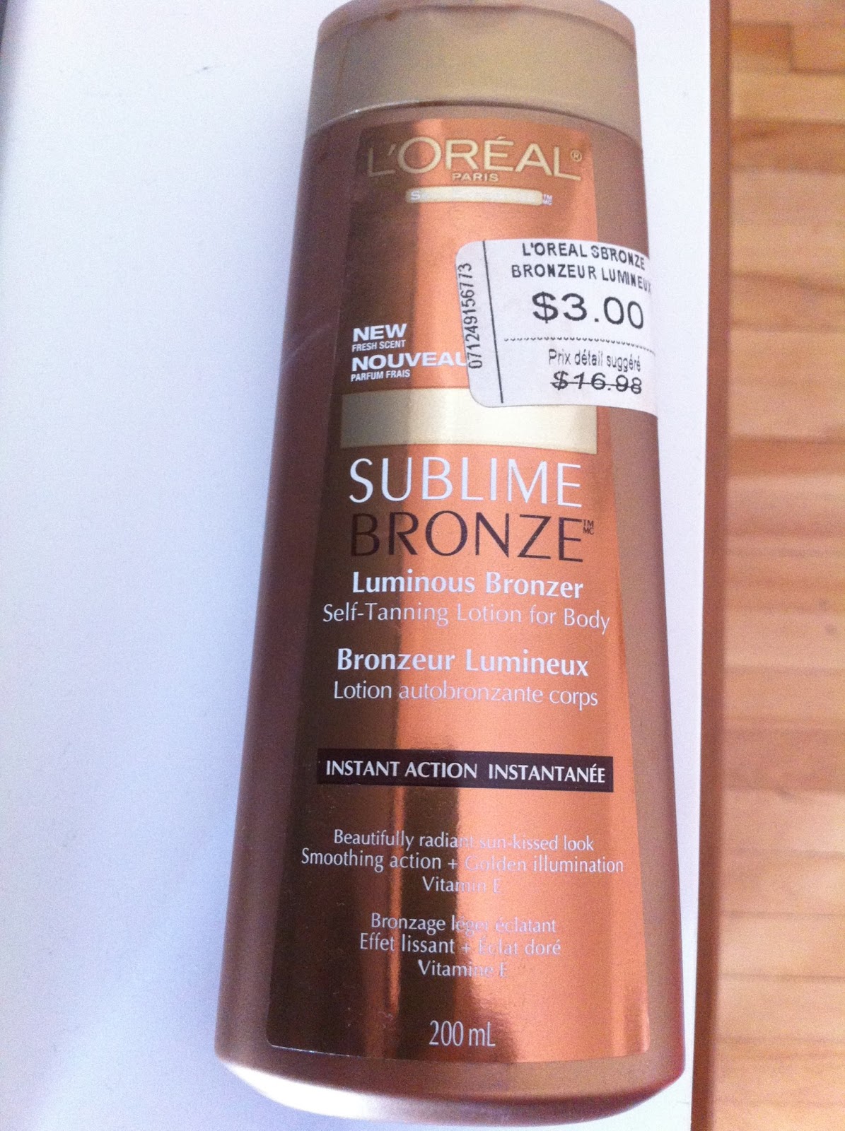 Sublime Bronze (bought at the L'Oreal Warehouse Sale!)