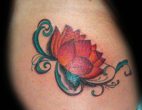 Flower Tattoos Lotus