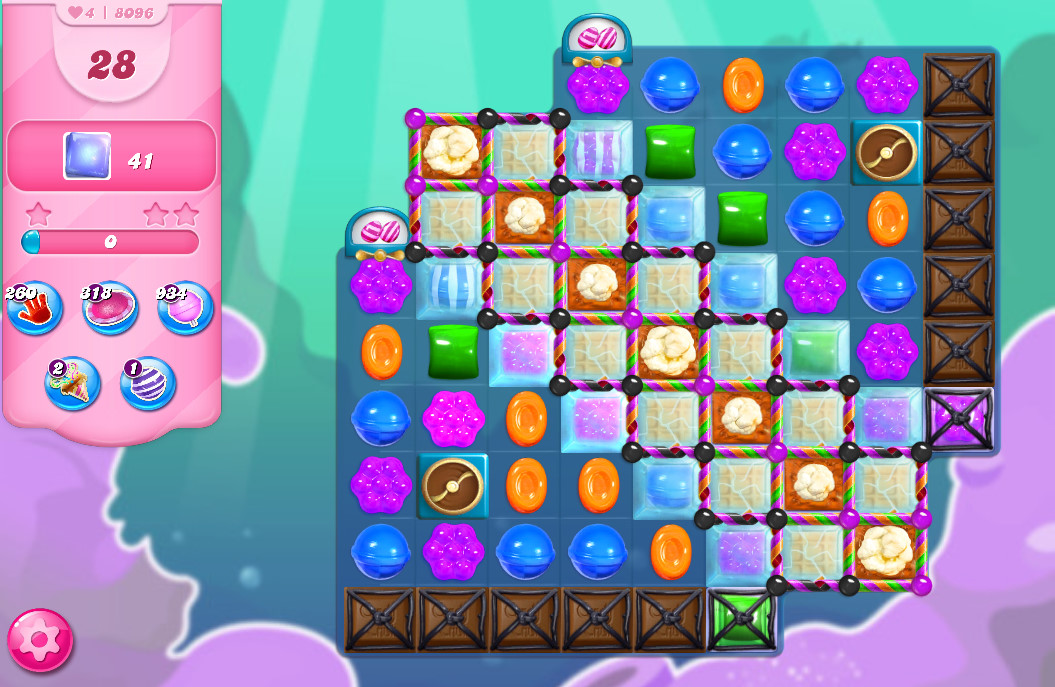 Candy Crush Saga level 8096