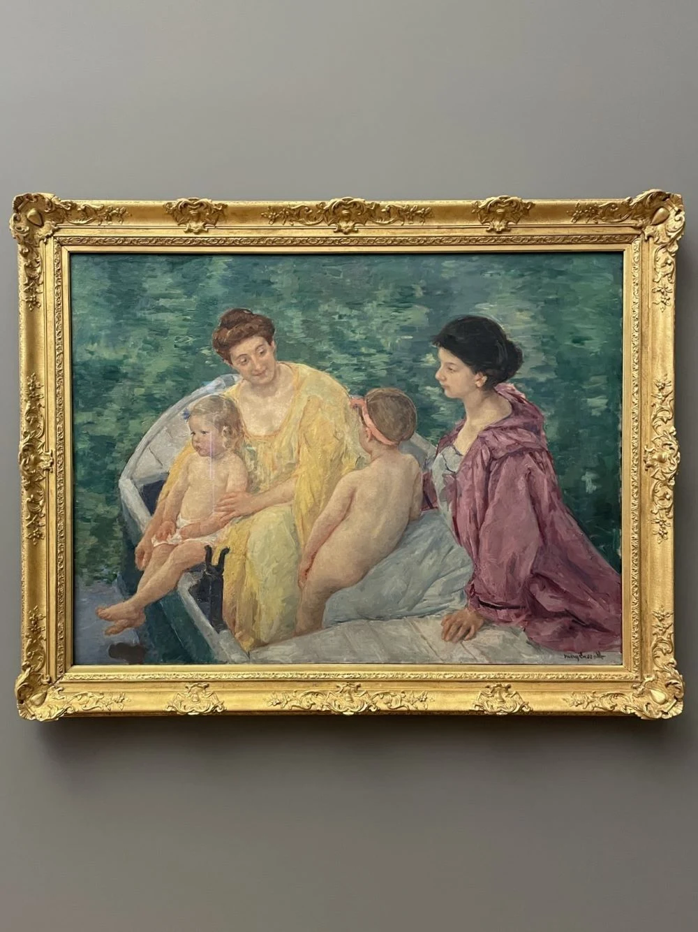 Mary Cassatt, Le Bain, 1910, Petit Palais Paris - lifestyle & travel blog