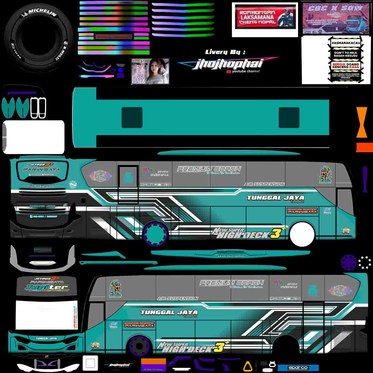 livery bus jupiter