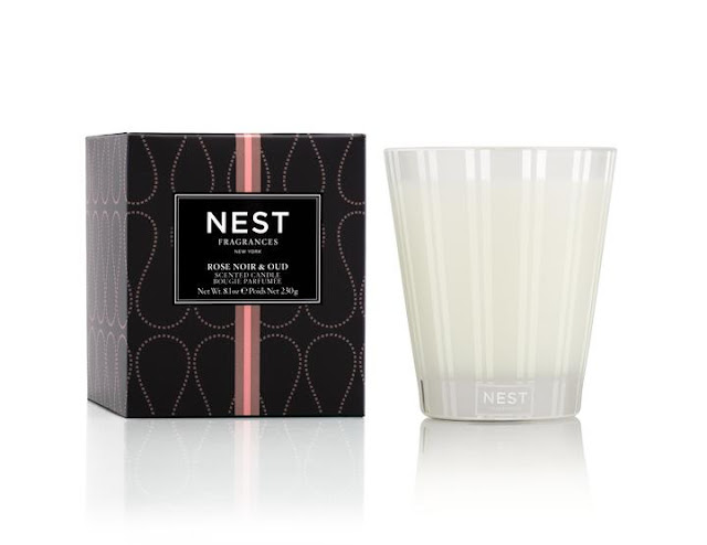 nest candle rose noir & oud