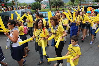 Comienzo de las fiestas de Barakaldo