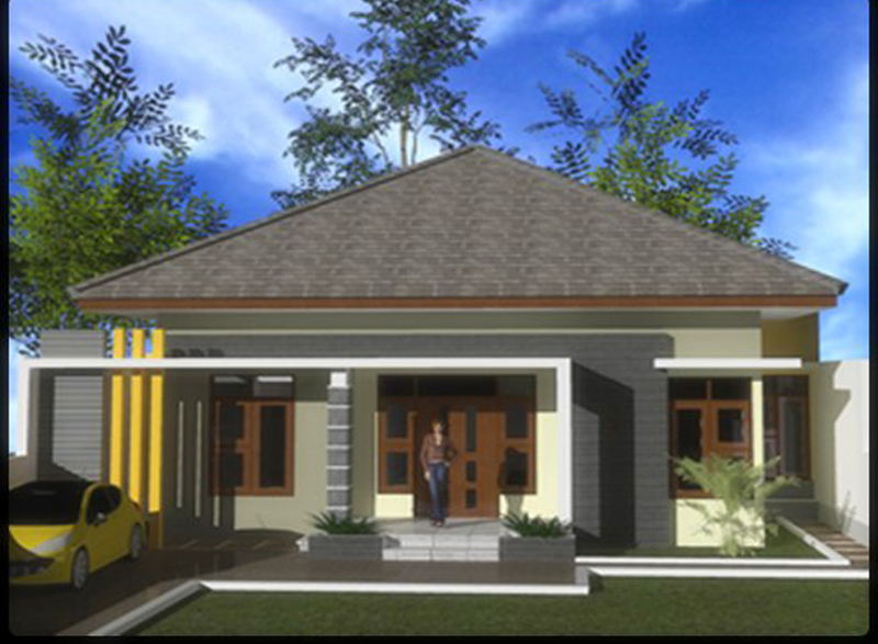 Rumah Sederhana Atap  Seng  Home t Home Decor