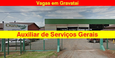Serraria abre vagas para Auxiliar de Serviços Gerais em Gravataí