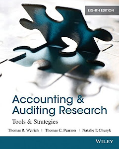 Accounting and Auditing Research: Tools and Strategies