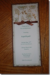 Shower Invitations 406