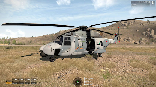 NH90をフランス軍にしたArma3 MOD