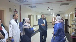 في زيارة مفاجئة لوكيل صحة الدقهلية يحيل المتغيبين بمستشفى بلقاس للتحقيق