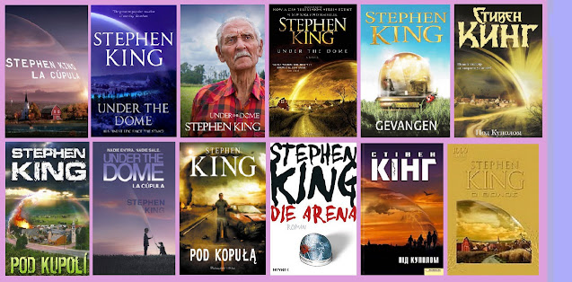 portadas del libro de ciencia ficción La cúpula, de Stephen King