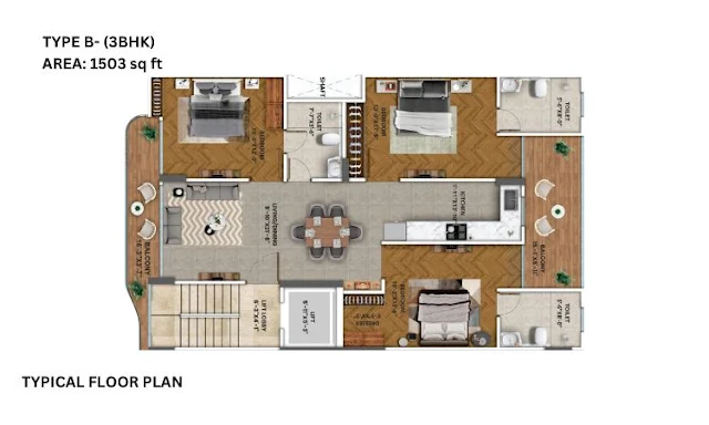 mrg crown sector 106 floor plan