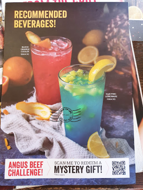 TGI Fridays New Seasonal Menu - Smothered Angus Steak