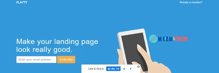 aulian v2 landing page responsive blogger template