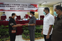 Jefirstson Riwu Kore Apresiasi Putusan DPR Kota Kupang Tetapkan APBD 2021