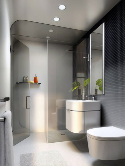 Deco Bilik Air Kecil Small Bathroom Design DEKORUMAH COM