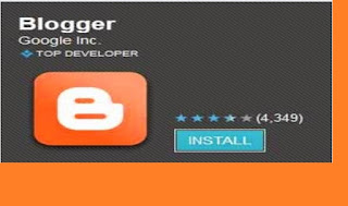 Aplikasi Blogger Android